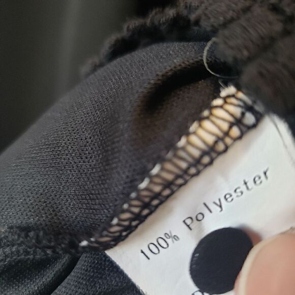 JODIFL Sleeveless Flowy Shift Dress Lace Top - Picture 6 of 8